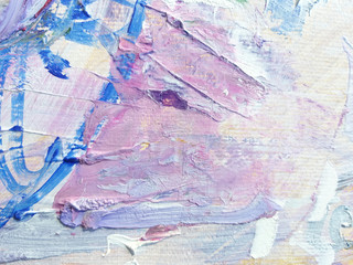 Abstract hand painted textured background. oil painting on canvas modern art work.