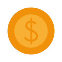 saving money cash coin cartoon