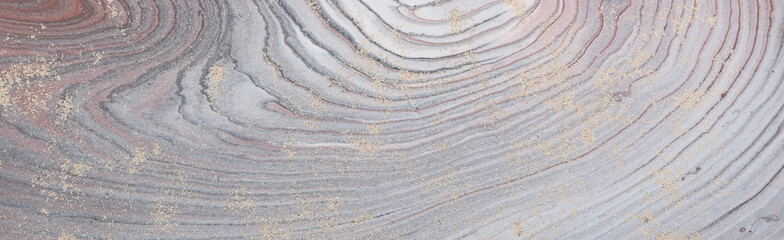 Fototapeta premium photography of abstract marbleized effect background. brown, orange, gray and white creative colors. Beautiful paint