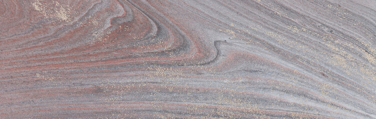 photography of abstract marbleized effect background. brown, orange, gray and white creative colors. Beautiful paint