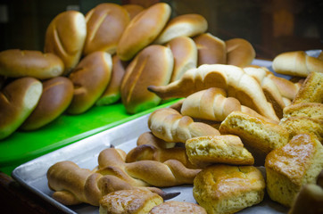 pan dulce tradicional de panadería de México