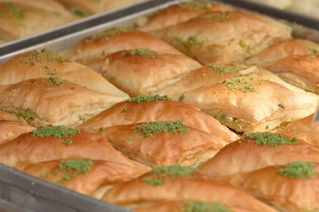 Street food. Fast food baking. Products from flour.