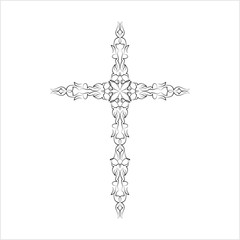 Christian Cross Design