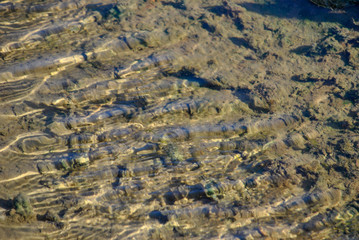 water reflection on earth