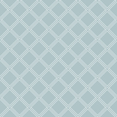 Geometric abstract vector pattern. Geometric modern light blue and white ornament. Seamless modern background