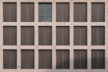minimalistic urban facade 