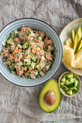 Smoked Salmon Tartare Dip