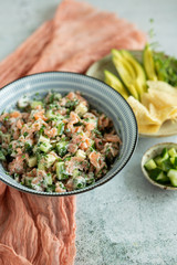 Smoked Salmon Tartare