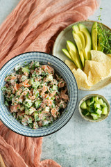Smoked Salmon Tartare