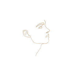 Continuous Line Drawing Of Woman Face With Hand On Face Fashion Concept Woman Beauty Minimalist Vector Illustration For T Shirt Slogan Design Print Graphics Style One Line Fashion Illustration Wall Mural Ekaterina Continuous Line Drawing Of Woman Face With Hand On Face Fashion Concept Woman Beauty Minimalist Vector Illustration For T Shirt Slogan Design Print Graphics Style One Line Fashion Illustration Wall Mural Ekaterina