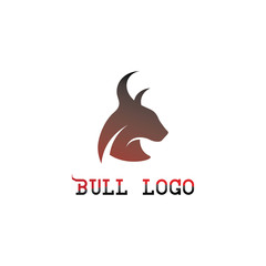 Bull horn logo and symbols template icons app