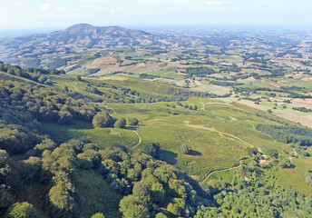 French Pyrenees from Mount Baigura