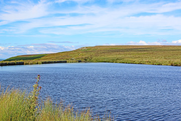 Pen-fford-Gogh Pond in Wales