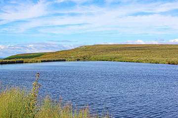 Fototapeta premium Pen-fford-Gogh Pond in Wales
