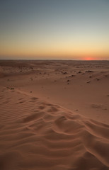 Fototapeta na wymiar Wahiba Wüste, Oman