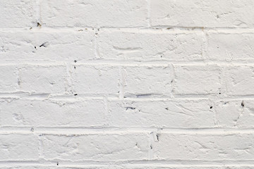 White brick wall
