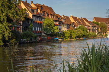 Beautiful Old town of Bamberg, little Venice
