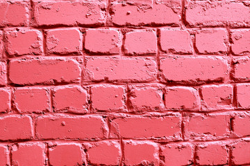 Red brick wall