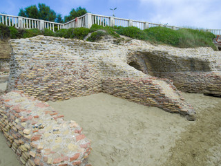 coast of the sea and Anzio beaches Italy 25