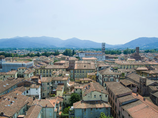 Obraz premium Lucca Italy panorama 2