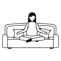 pregnancy and maternity scene flat