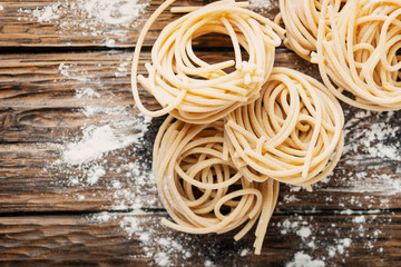 traditional pasta Pici of Tuscany