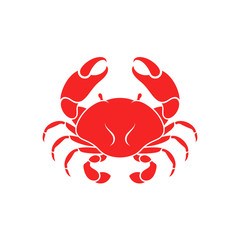 Crab. Sea life. Vector illustration