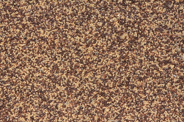 stone wall of pebbles for interiors