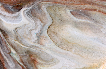 abstract marble background of a mix color paints