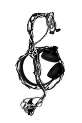 Headphone Treble clef