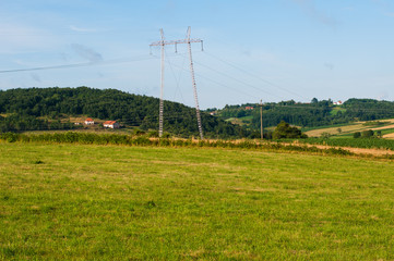 Obraz premium Beautiful natural landscape in the summer time.Mountain