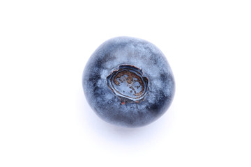 Blueberries isolated on white background