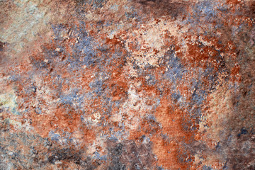 Rust texture with lots of shades of brown