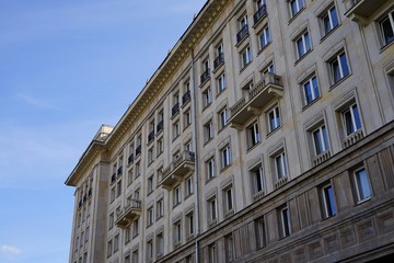 Obraz premium Sozialistischer Klassizismus in Warschau