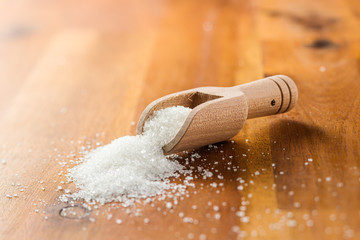 Sweet white sugar.