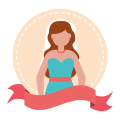 bride wedding day sticker ribbon