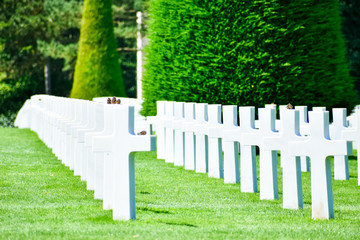 Normandy American Cemetery and Memorial, Colleville-sur-Mer, Normandy, France.