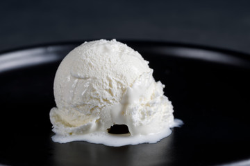 White cream ball