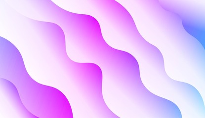 Geometric Pattern With Lines, Wave. For Your Design Ad, Banner, Cover Page. Vector Illustration with Color Gradient.