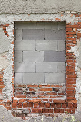 brick window
