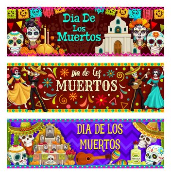 Day of Dead, Dia de los Muertos holiday in Mexico