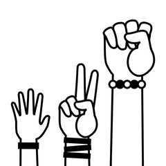 international youth day flat design