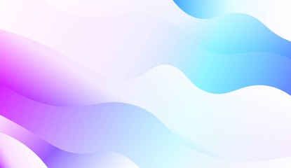 Modern Waves. Futuristic Technology Style Background. For Creative Templates, Cards, Color Covers Set. Vector Illustration with Color Gradient.
