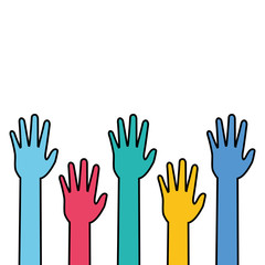 international youth day flat design