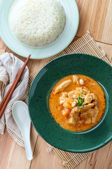 Thai Food Massaman Curry