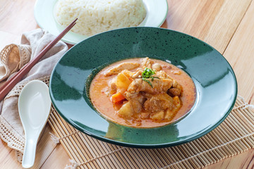 Thai Food Massaman Curry