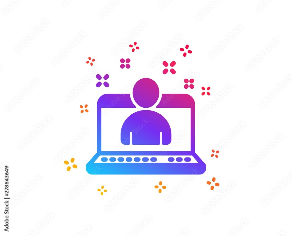 Poster best manager icon. business management sign. agent symbol. dynamic shapes. gradient design best mana