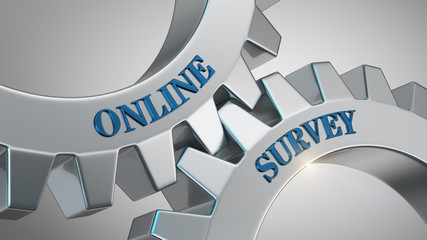 Online survey concept