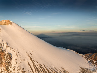 Fototapeta na wymiar Highest mountain of Mexico
