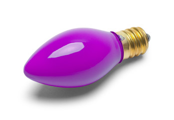 Purple Christmas Light